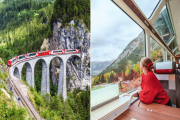 Ngắm nhìn vẻ đẹp kỳ diệu của Zermatt cùng trên chuyến tàu Matterhorn Gotthard Bahn